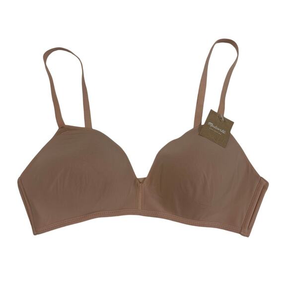 Madewell Skin Micro Wireless Convertible Bra Women's Size 34B Nude T-Shirt Bra - Picture 1 of 5